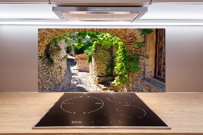 Cooker splashback Charming street