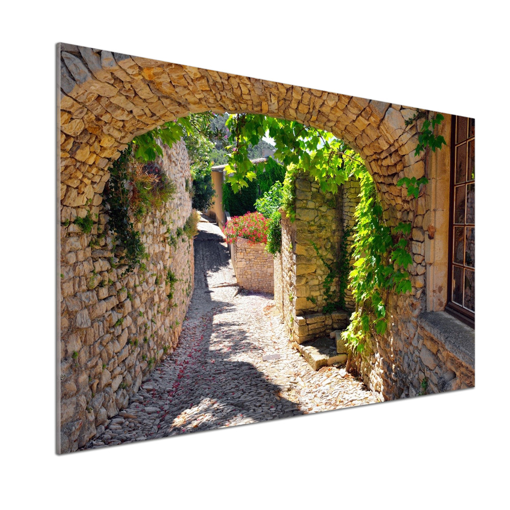 Cooker splashback Charming street