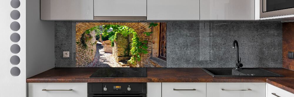 Cooker splashback Charming street