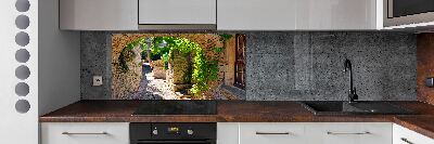 Cooker splashback Charming street