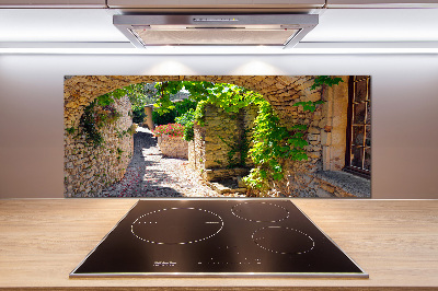 Cooker splashback Charming street