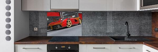 Kitchen splashback Racer