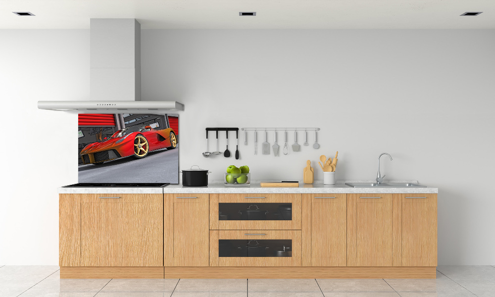 Kitchen splashback Racer