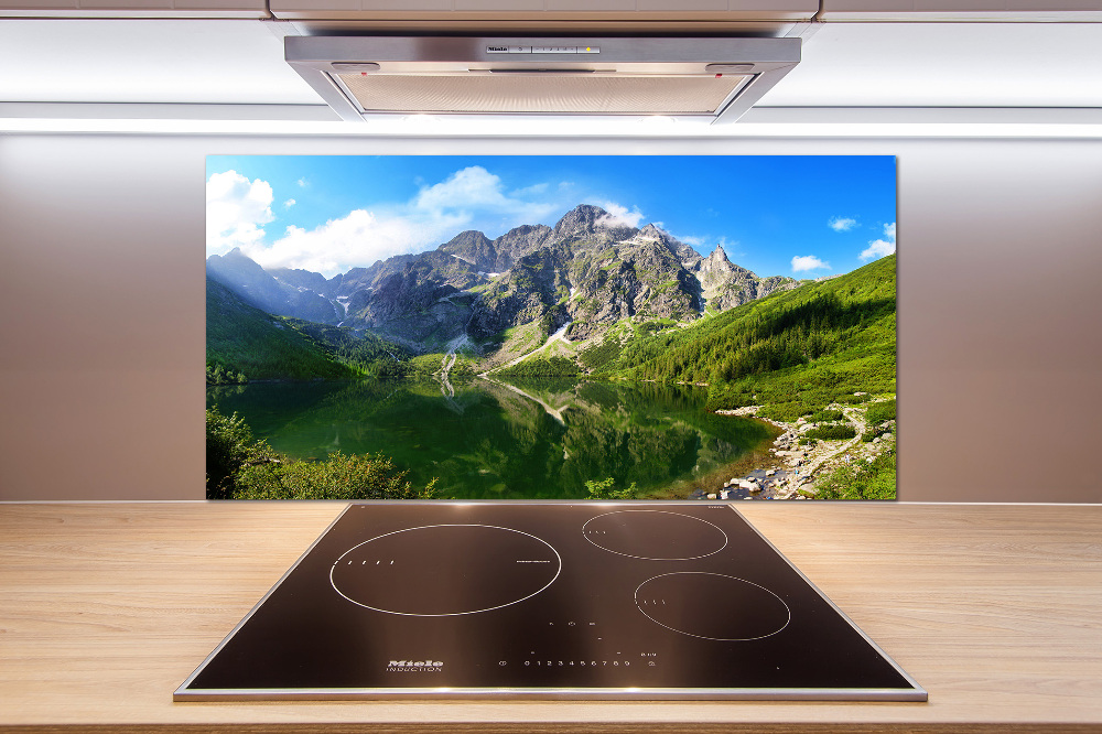 Kitchen splashback Morskie Oko Tatry