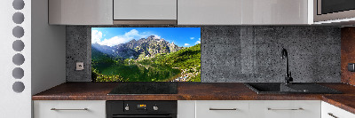 Kitchen splashback Morskie Oko Tatry