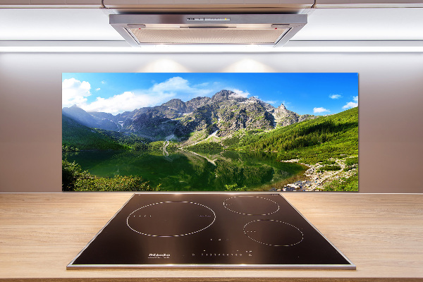 Kitchen splashback Morskie Oko Tatry