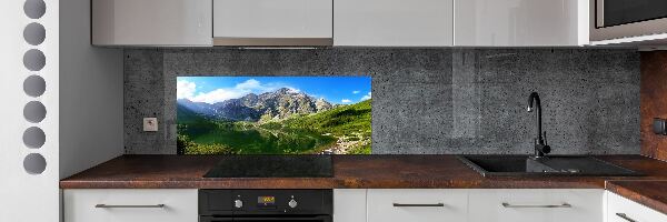 Kitchen splashback Morskie Oko Tatry