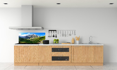 Kitchen splashback Morskie Oko Tatry