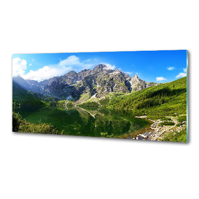 Kitchen splashback Morskie Oko Tatry