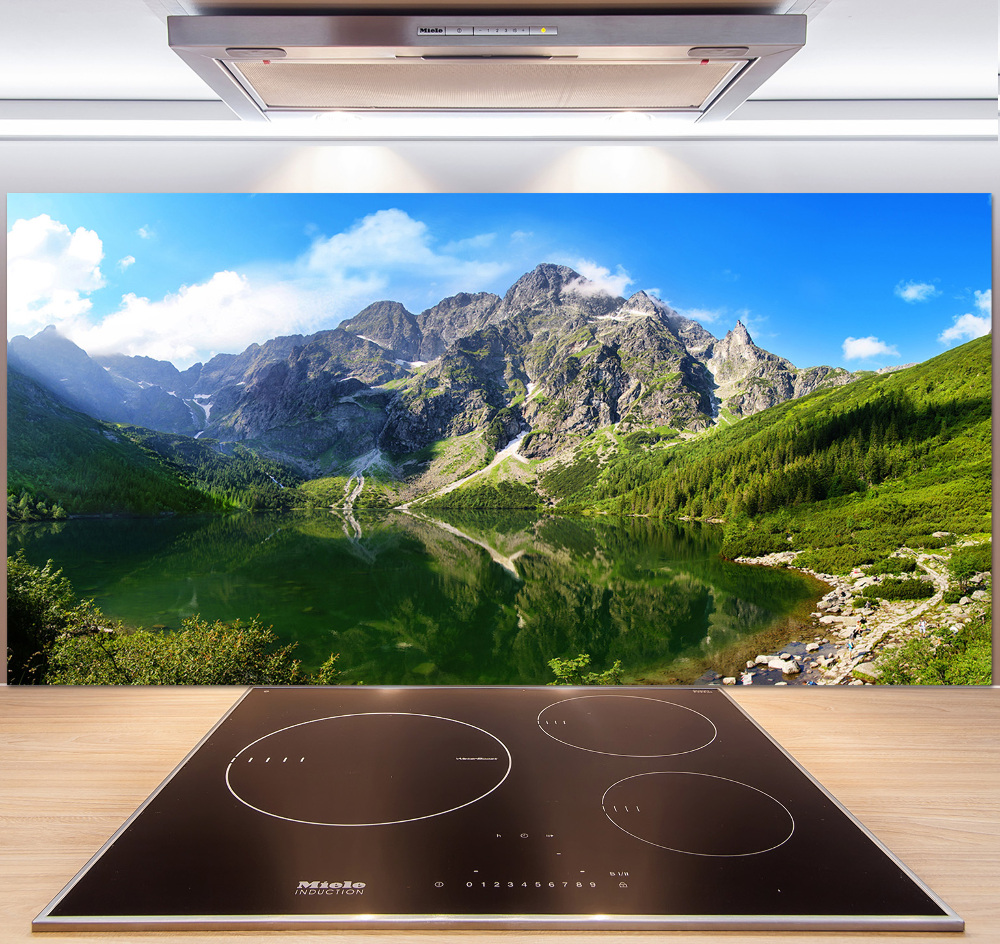 Kitchen splashback Morskie Oko Tatry