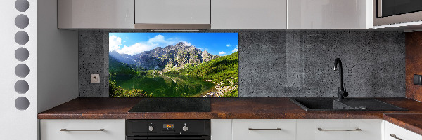 Kitchen splashback Morskie Oko Tatry