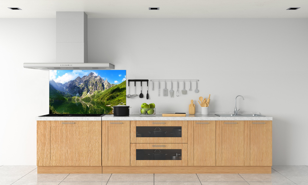 Kitchen splashback Morskie Oko Tatry