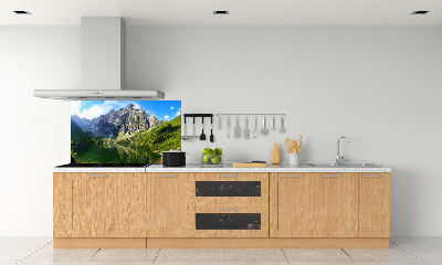 Kitchen splashback Morskie Oko Tatry