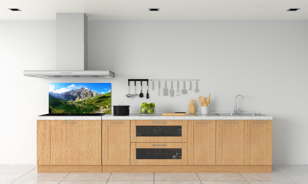 Kitchen splashback Morskie Oko Tatry