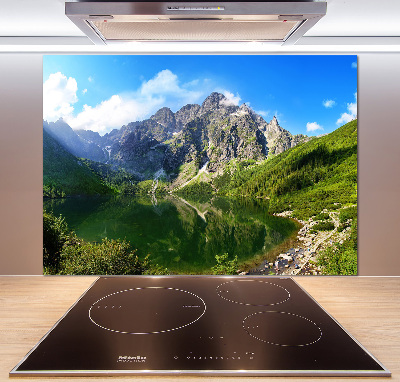 Kitchen splashback Morskie Oko Tatry