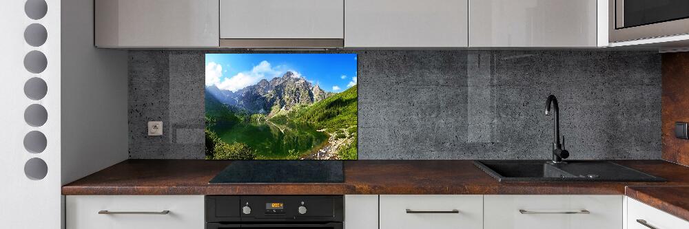 Kitchen splashback Morskie Oko Tatry