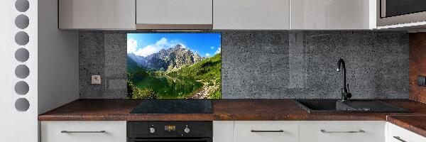 Kitchen splashback Morskie Oko Tatry