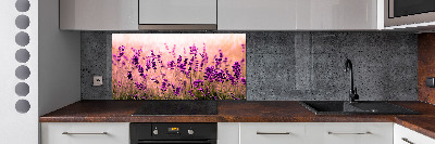 Kitchen splashback Lavender