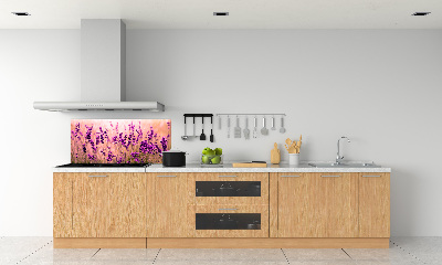 Kitchen splashback Lavender