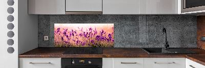 Kitchen splashback Lavender