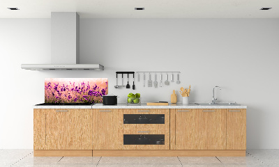 Kitchen splashback Lavender