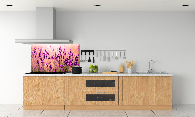 Kitchen splashback Lavender