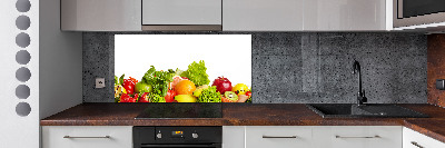 Cooker splashback Fruits and vegetables