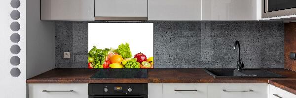 Cooker splashback Fruits and vegetables