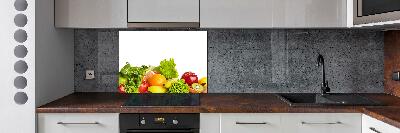 Cooker splashback Fruits and vegetables