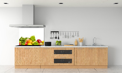 Cooker splashback Fruits and vegetables