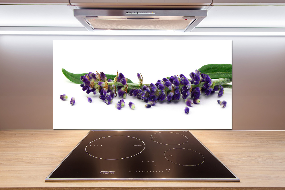 Kitchen splashback Lavender