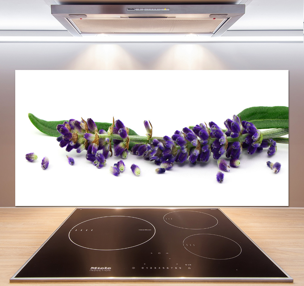 Kitchen splashback Lavender