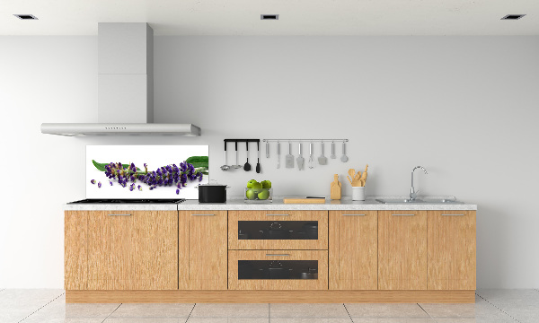 Kitchen splashback Lavender