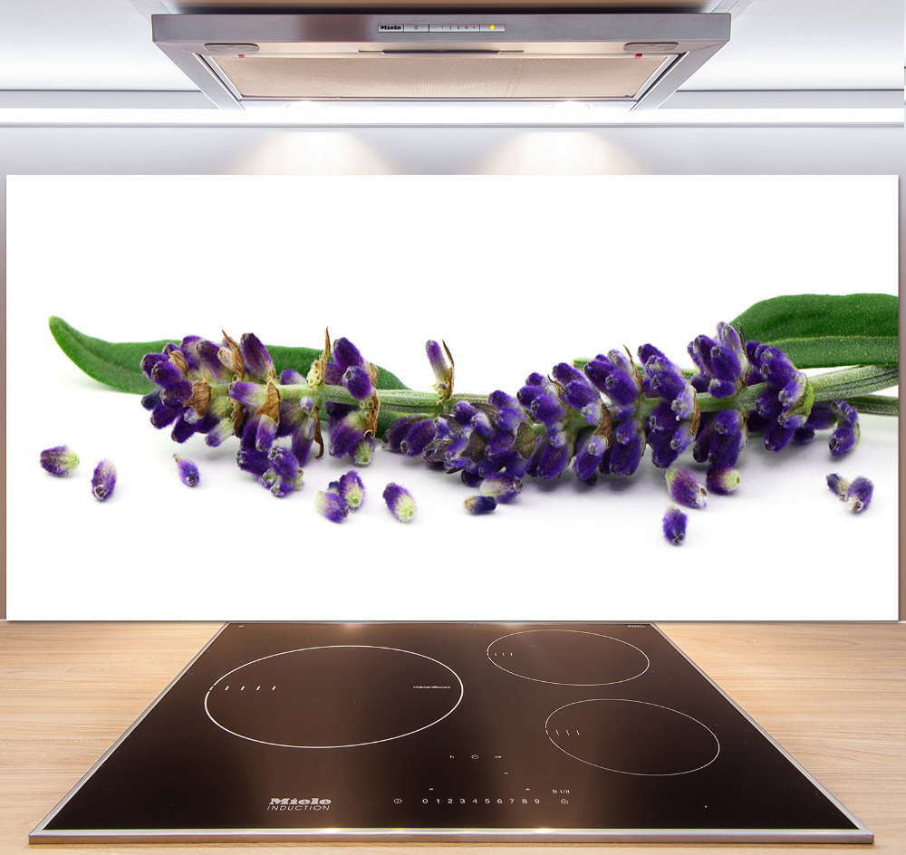 Kitchen splashback Lavender