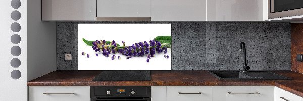 Kitchen splashback Lavender