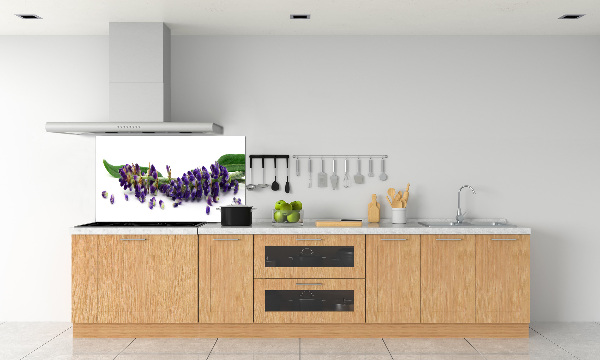 Kitchen splashback Lavender