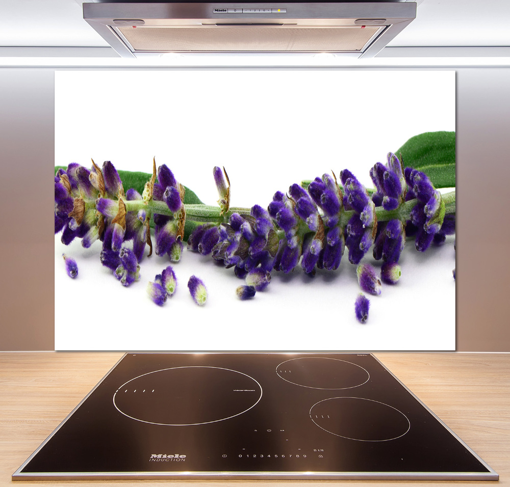 Kitchen splashback Lavender