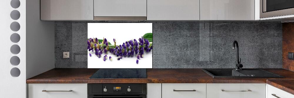 Kitchen splashback Lavender