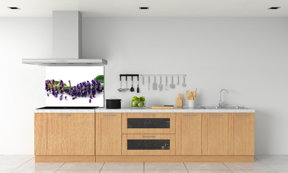 Kitchen splashback Lavender