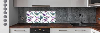 Cooker splashback Blackberry flowers