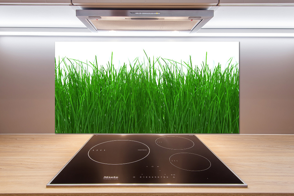 Kitchen wall panels Grass