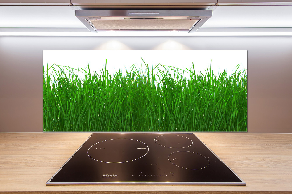 Kitchen wall panels Grass