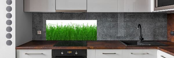 Kitchen wall panels Grass