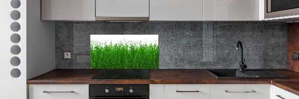 Kitchen wall panels Grass