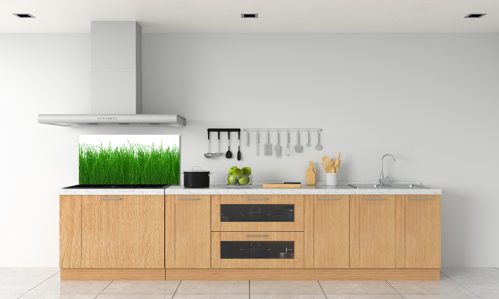 Kitchen wall panels Grass