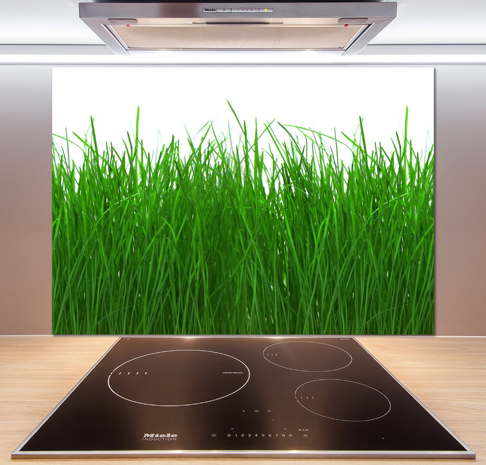 Kitchen wall panels Grass