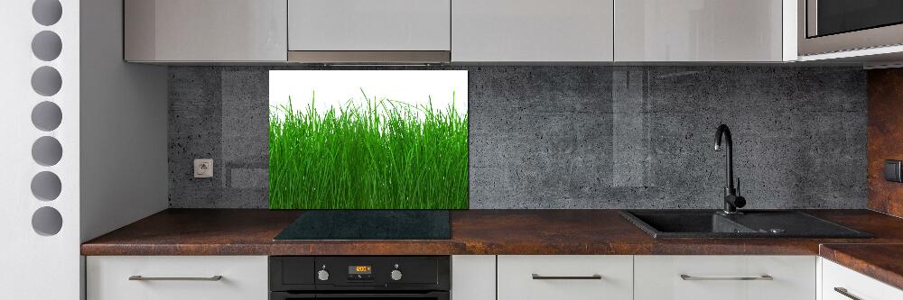 Kitchen wall panels Grass