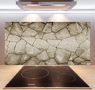 Hob splashback Stone wall