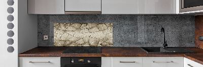 Hob splashback Stone wall