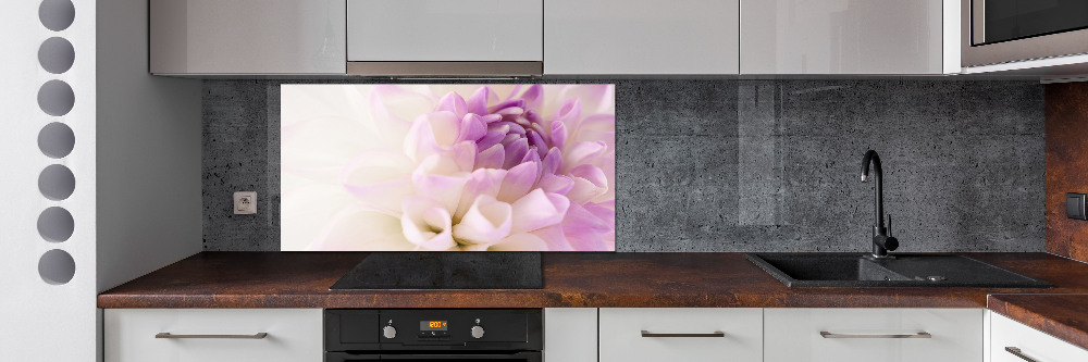 Kitchen splashback White Dalia